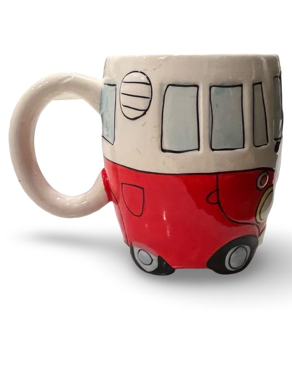 Vintage VW Bus License Plate Mug - Picture 4 of 7